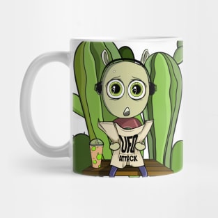 Alien surprised Mug